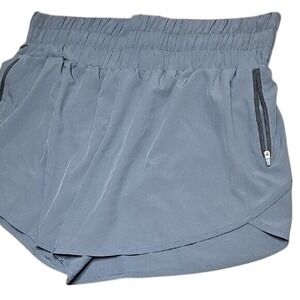 Mivei Athletic Shorts, Grey, Women's Size 2XL